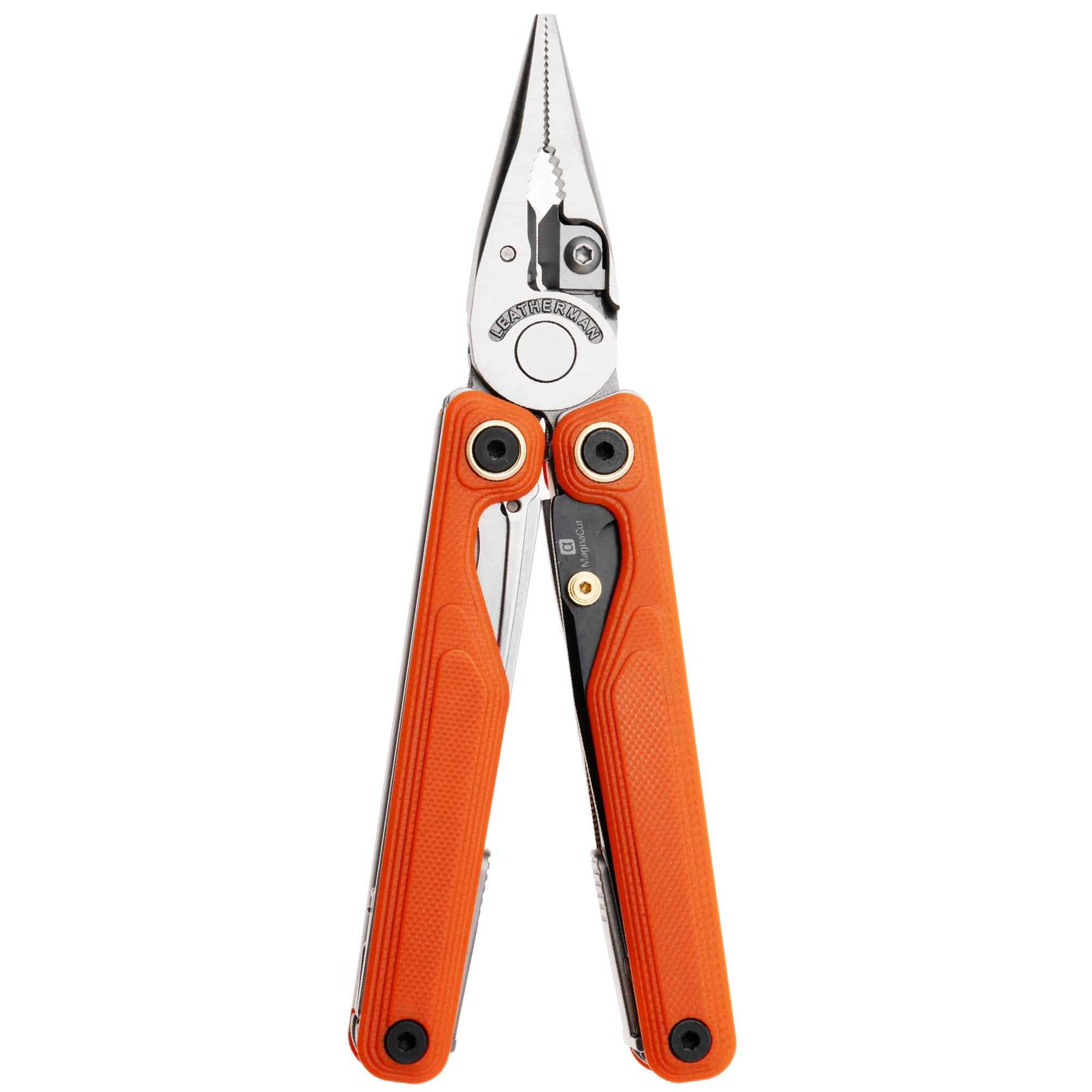 Leatherman Wave Alpha Canyonland 833338 Black DLC MagnaCut, Orange G10, multitool