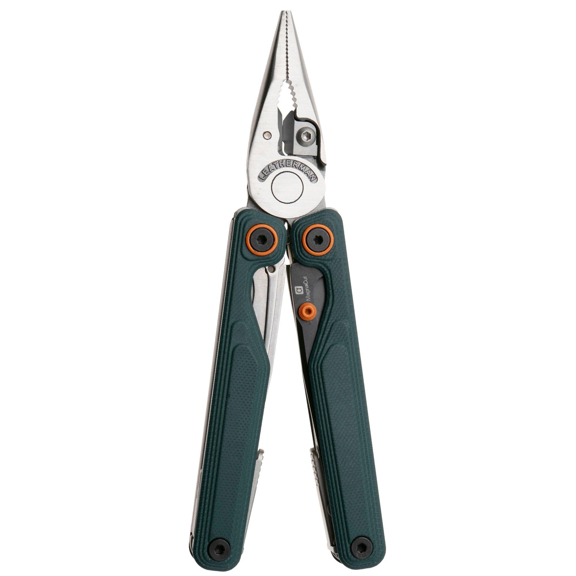 Leatherman Wave Alpha Cascadia 833401 Black DLC MagnaCut, Green G10, multi-tool