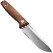 Nóż bushcraftowy Leatherman Trac 833407 CPM MagnaCut, Earth Brown G10, skórzana pochwa