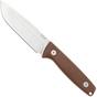 Image for Leatherman Trac 833407 CPM MagnaCut, Earth Brown G10, bushcraft knife, leather sheath