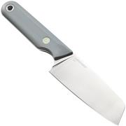 Outdoorowy nóż szefa kuchni Leatherman Rustle 833416 CPM MagnaCut, Vapor Grey G10, pochwa z kydexu