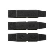 Image for Leatherman Bits 931025 flathead screwdriver 1/4" and 3/16", 3 pieces