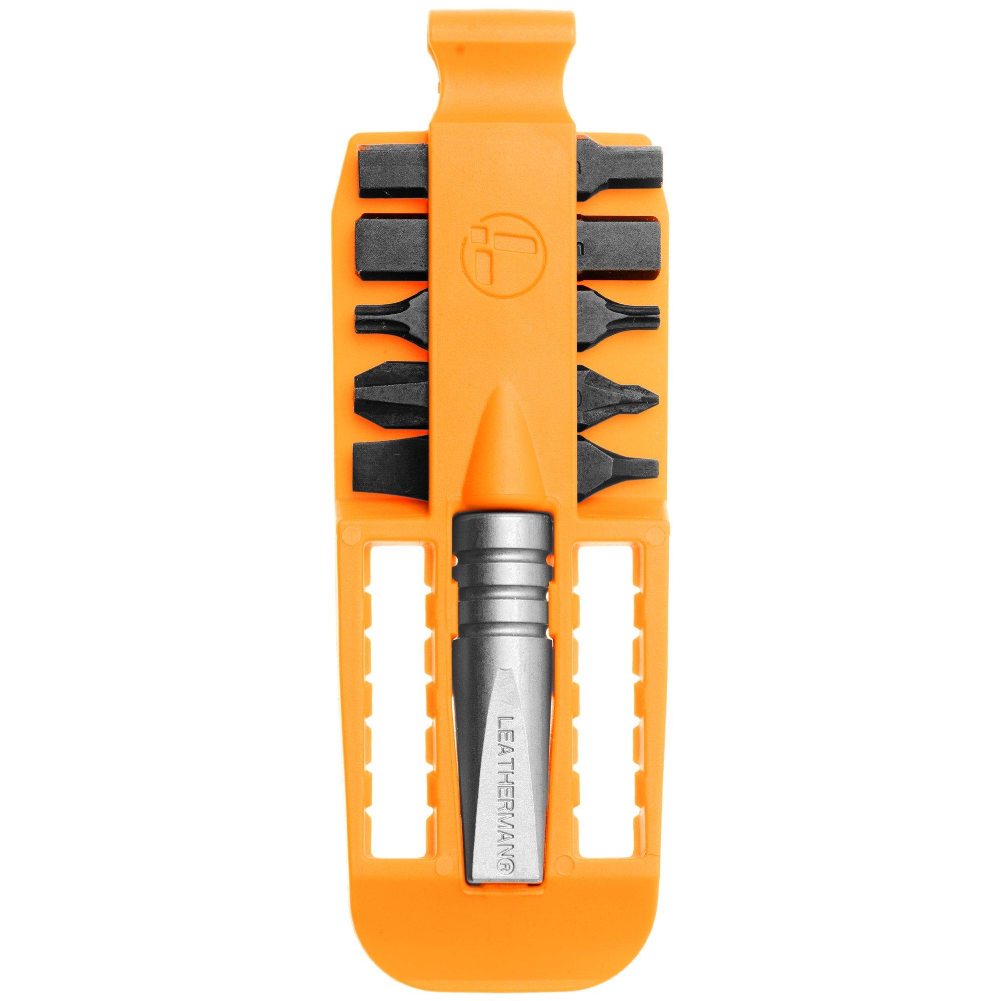 Leatherman Bitkit #3, Orange, Silver Bit Driver, 931062