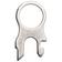 Bild für Leatherman Quick Release Lanyard Ring 934856, 420 Stainless Steel, Lanyard-Öse