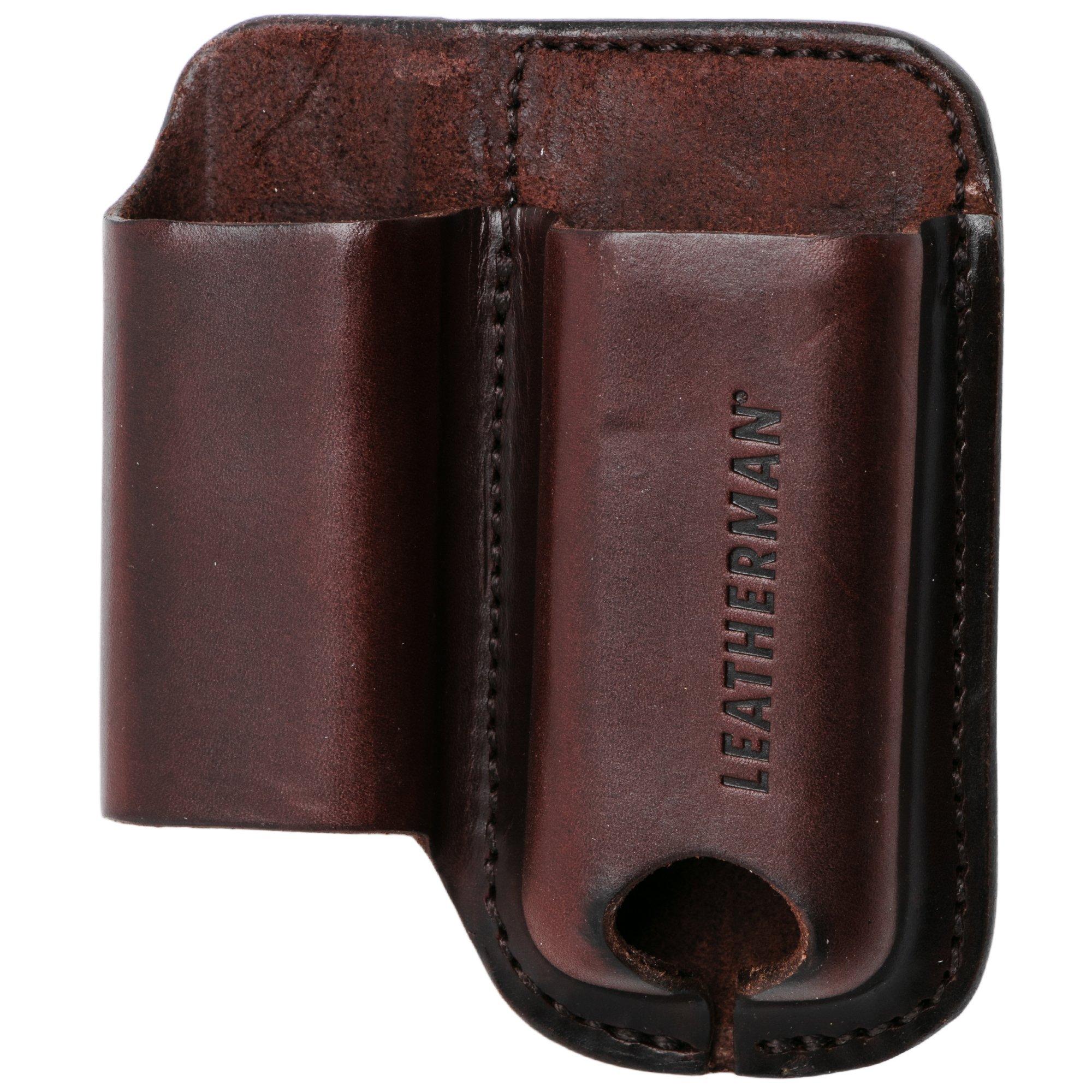 Leatherman Premium Leather Sheath Medium 934950, Dark Brown