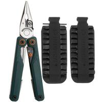 Image pour Leatherman Wave Alpha Cascadia Bundle EU300165 Black DLC MagnaCut, Green G10, multitool avec Bit Kit 931014