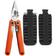 Bild für Leatherman Wave Alpha Canyonland Bundle EU300166 Black DLC MagnaCut, Orange G10, Multitool mit Bit Kit 931014, Bundle