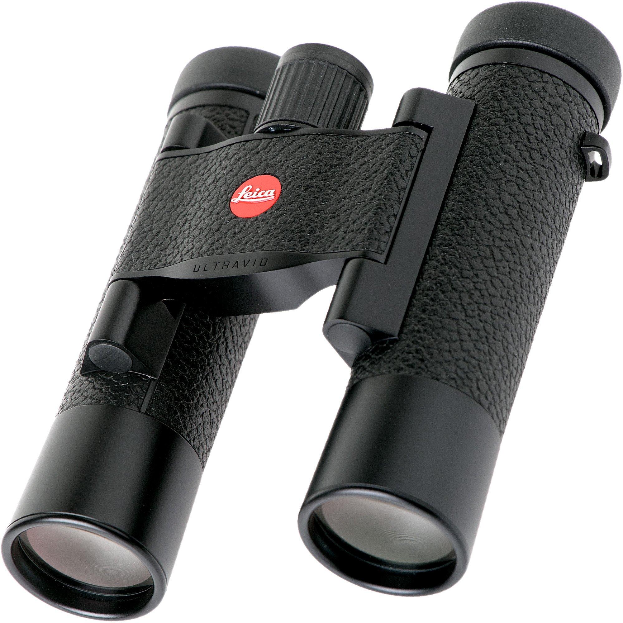 Leica ULTRAVID 10x25 jumelles, noir, revêtement en cuir