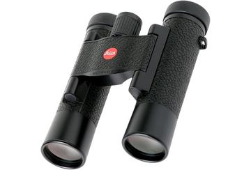 Leica ULTRAVID 10x25 binoculars, black, leather cover