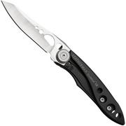 Leatherman Skeletool Knife KB zakmes plain edge, zwart 832385