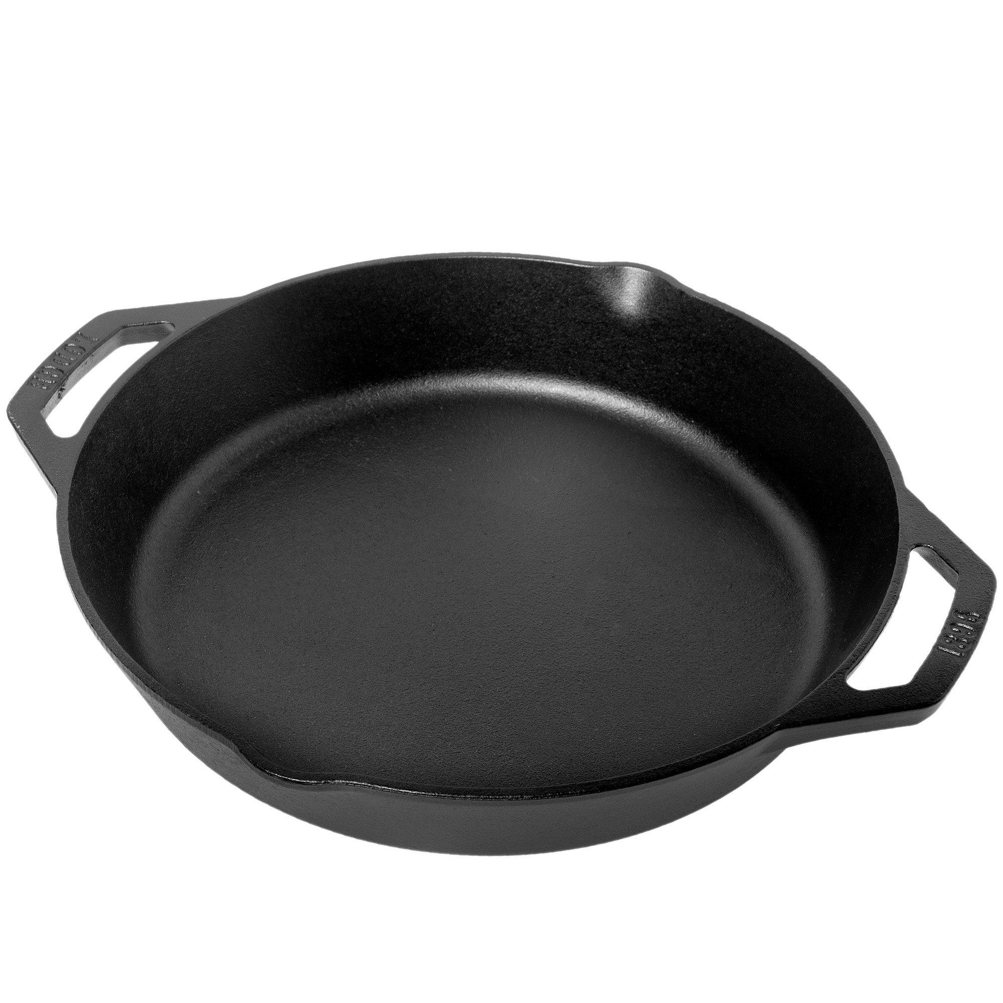 Lodge skillet/frying pan with two handles L10SKL, diameter 30.5 cm