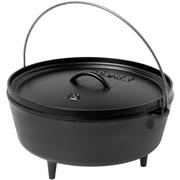 Lodge Camp Dutch Oven avec couvercle L12CO3, Volume environ 5,6 L