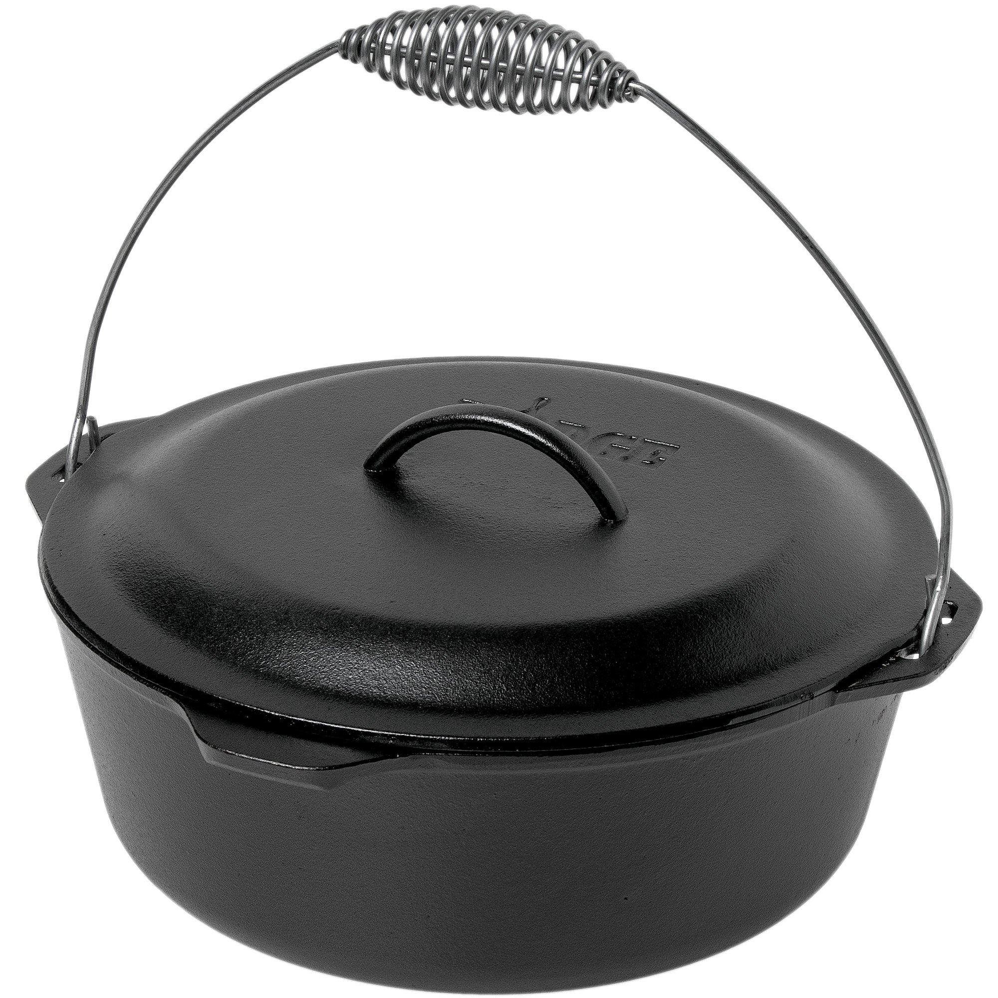 Lodge Dutch Oven mit Henkel L12DO3, Fassungsvermögen ca. 8,5 L