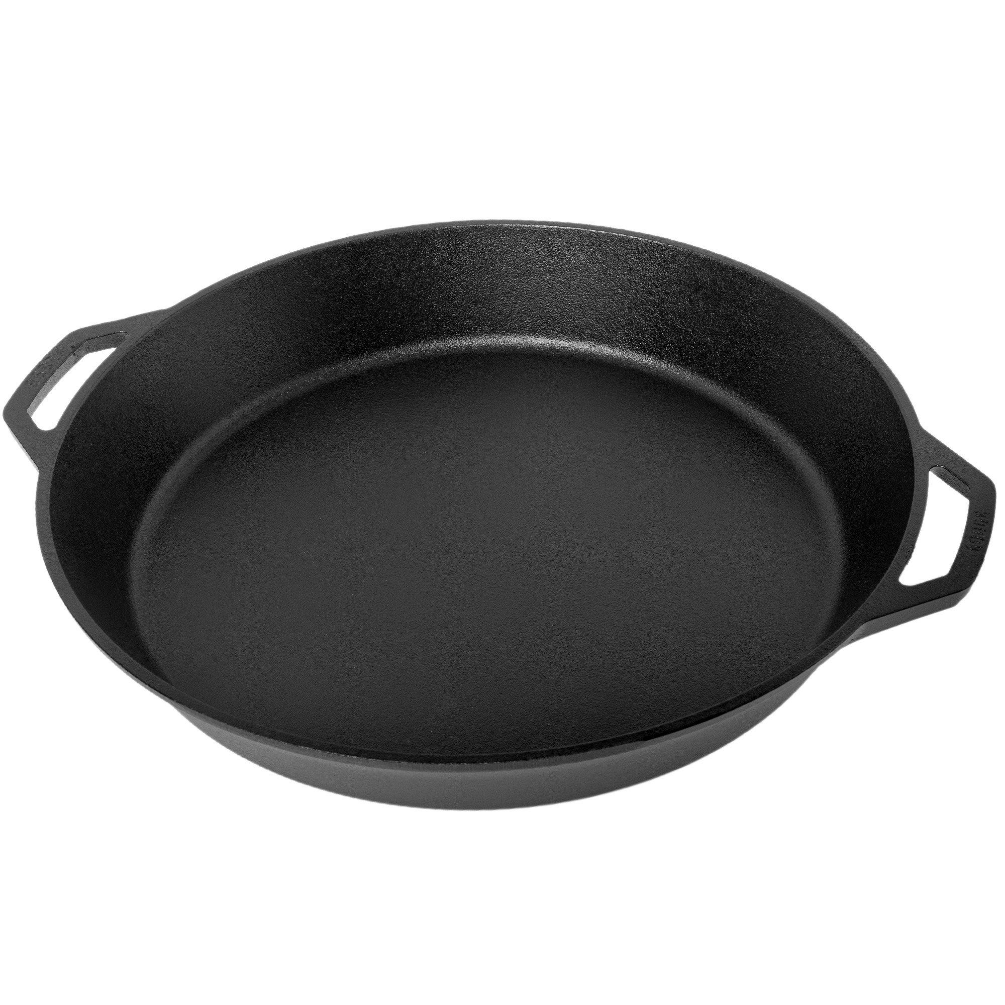 Lodge skillet/frying pan with two handles L17SK3, diameter approx. 43.2 cm