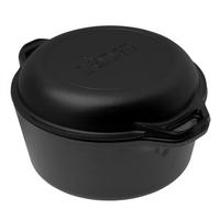 Bild für Lodge Double Dutch Oven L8DD3, Füllmenge ca. 4,7 L