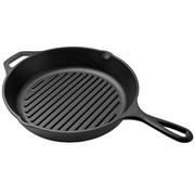 Lodge Cast Iron Grill Pan L8GP griglia in ghisa, 26 cm