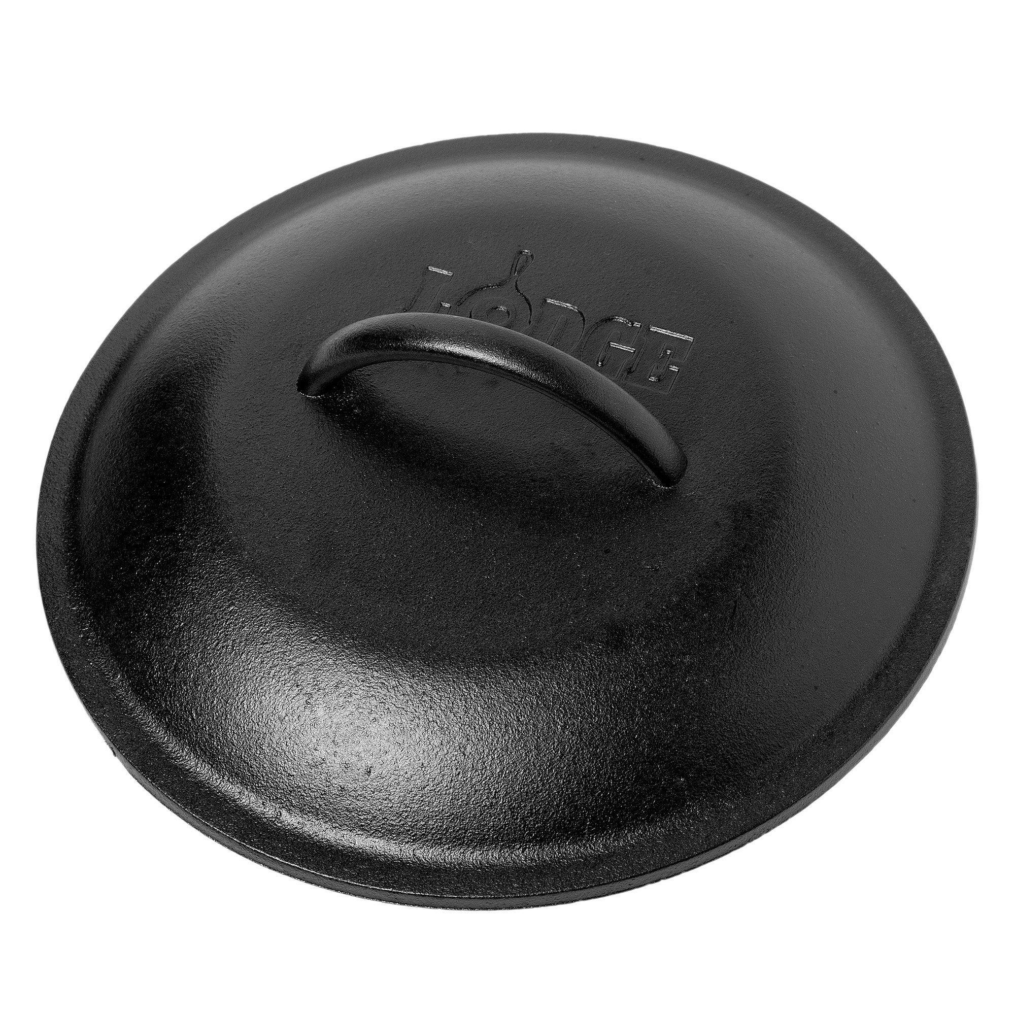 Lodge L10DSK3 12 Pre-Seasoned Cast Iron Deep Skillet