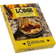 Lodge Dutch Oven Liner A5DOL, conjunto de 8 forros para forno holandês