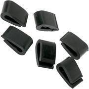 Lodge pan protectors 6 pieces AP11, black