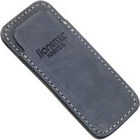 Image for LionSteel 900FDV3 BL sheath with pocket clip, blue leather
