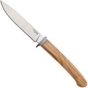 LionSteel Ago AG1-UL Olive Wood, Titanium Guard, fixed knife