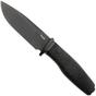 Bild für LionSteel Acha AH B BLB Blackwashed M390, Black Burlap Micarta, Black Titanium Guard, Fahrtenmesser
