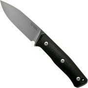 LionSteel B35 GBK Black G10 bushcraft knife