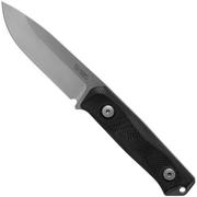LionSteel B41 Black G10 B41-BK bushcraft knife