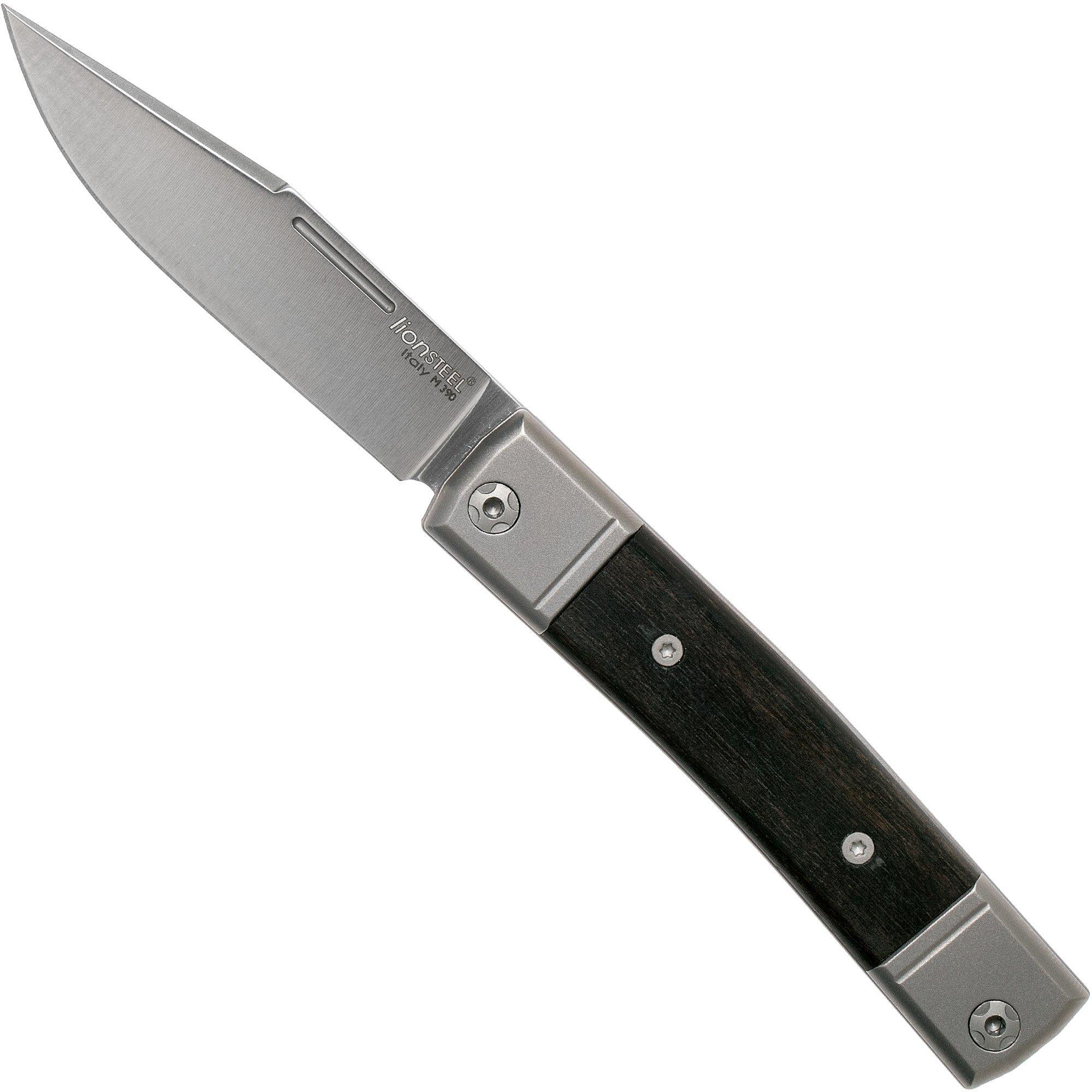 LionSteel BestMan BM1 EB Ebony slipjoint Taschenmesser