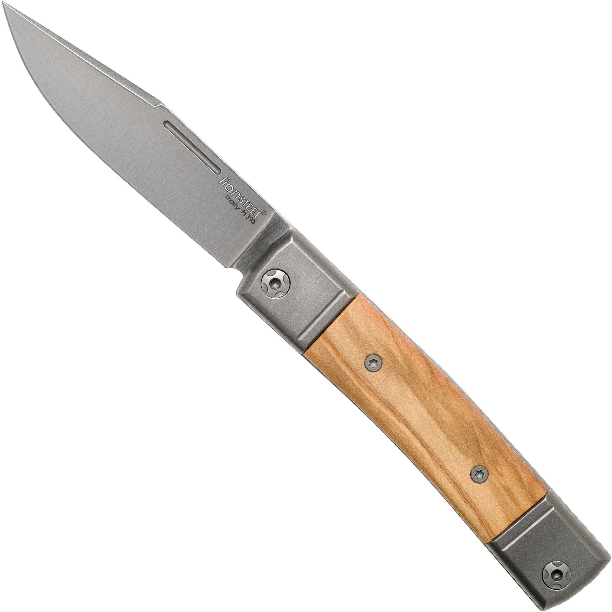LionSteel BestMan BM1 UL Olive Slipjoint Taschenmesser
