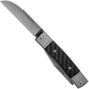 LionSteel BestMan BM13 CF Carbon Fibre coltello da tasca slipjoint