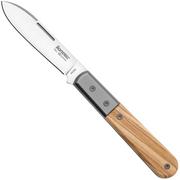 LionSteel Roundhead Barlow CK0111-UL coltello da tasca, in legno d'ulivo