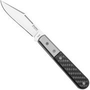 Nóż składany LionSteel Shuffler Barlow CK0112-CF Carbon Fiber