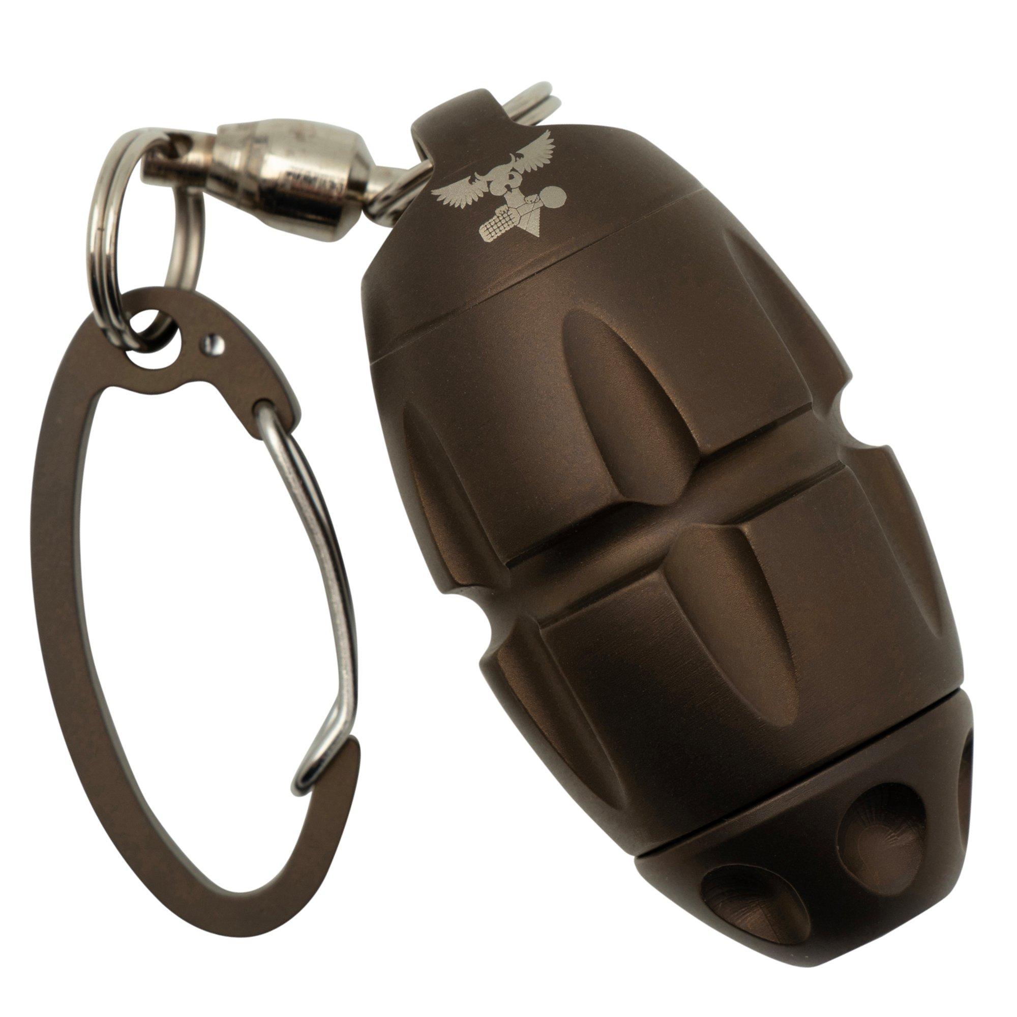 LionSteel Eggie Bronze Titanium EG-BR keychain bit set and multi-tool