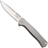 Bild für LionSteel Emmet EM01 FL Stonewashed MagnaCut, Grey Titanium, Taschenmesser, Molletta Design