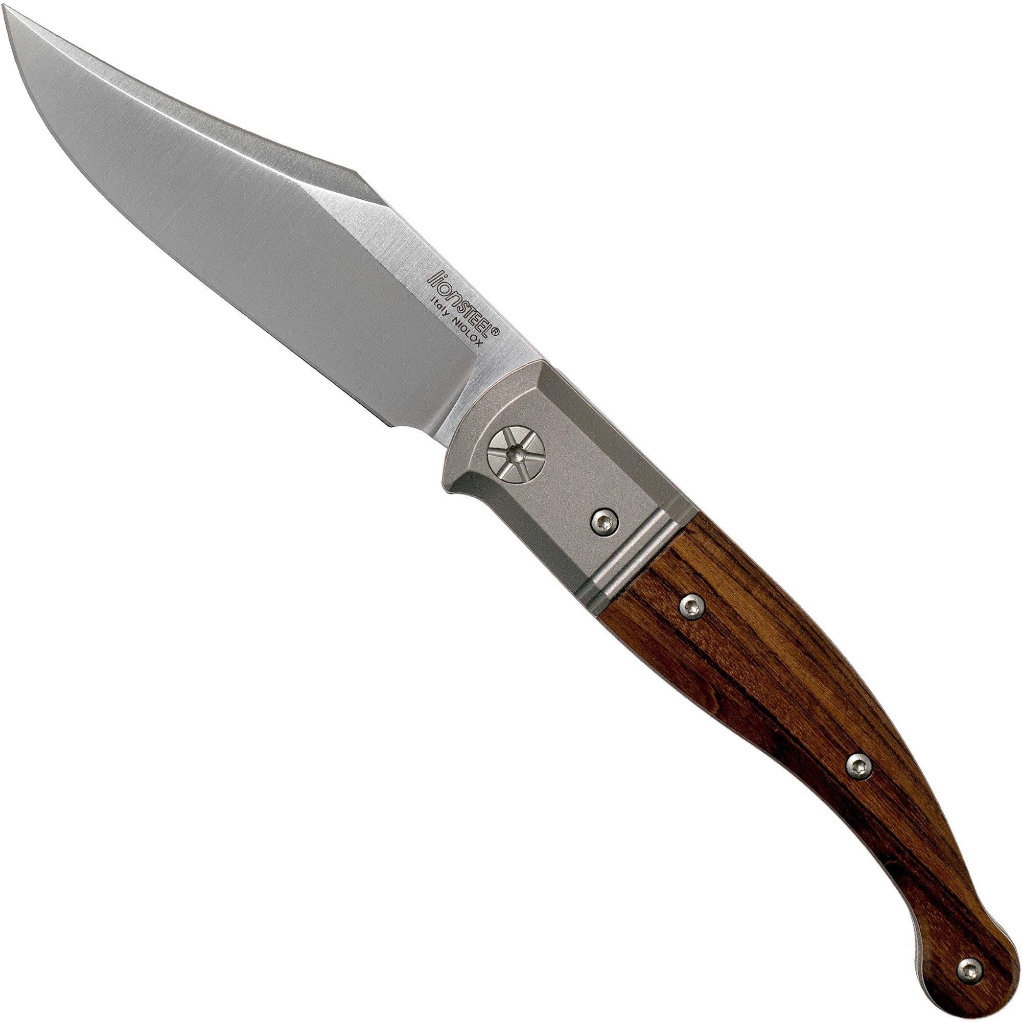 Nóż składany LionSteel Gitano Santos GT01 ST projekt Gudy van Poppel