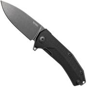 Nóż LionSteel KUR BBK Blackwashed, czarny G10