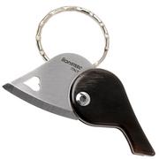LionSteel LionBeat navalha de bolso de chifre com chaveiro