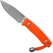 LionSteel M1-GOR Orange G10, cuchillo fijo