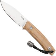 LionSteel M1-UL madera de olivo, cuchillo fijo