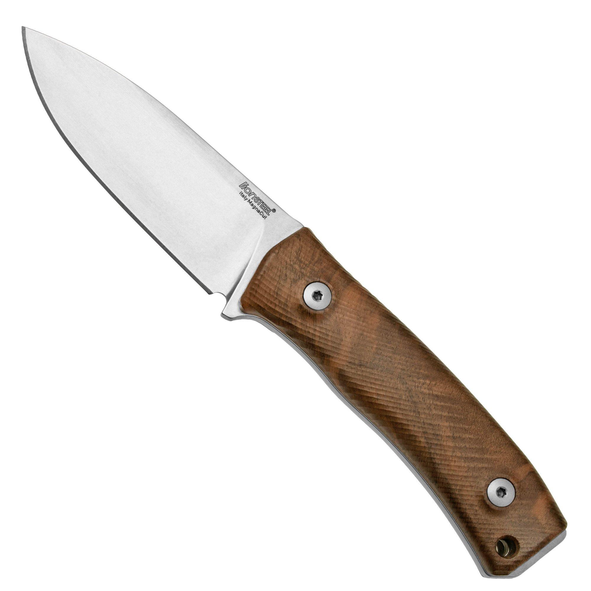 Nóż z głownią stałą LionSteel M4 Walnut MagnaCut M4-MC-WN, Knivesandtools Exclusive