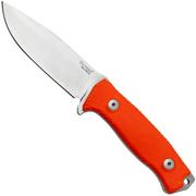 LionSteel M5 CPM 3V, Orange G10 Knivesandtools Exclusive Survivalmesser