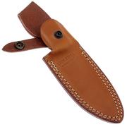 LionSteel M5 sheath, brown leather