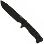 LionSteel M7 MB Black coltello fisso, design di Molletta