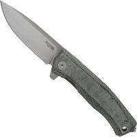 Afbeelding voor LionSteel Myto MT01-CVB Black Canvas Micarta zakmes, Molletta design