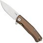 Image pour LionSteel Myto MT01A ES Brown Aluminium, Satin couteau de poche, design Molletta
