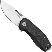 Nóż składany LionSteel Nano NA01-CF Frame Lock, Magnacut, Carbon Fiber