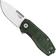 Afbeelding voor LionSteel Nano NA01-CVB Frame Lock, Magnacut, Black Canvas Micarta, zakmes