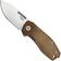 Image for LionSteel Nano NA01-CVN Frame Lock, Magnacut, Natural Canvas Micarta, pocket knife