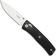 Afbeelding voor LionSteel NiNi NN1 GBK M390 Satin, Full Black G10, zakmes, Gianni Pauletta design